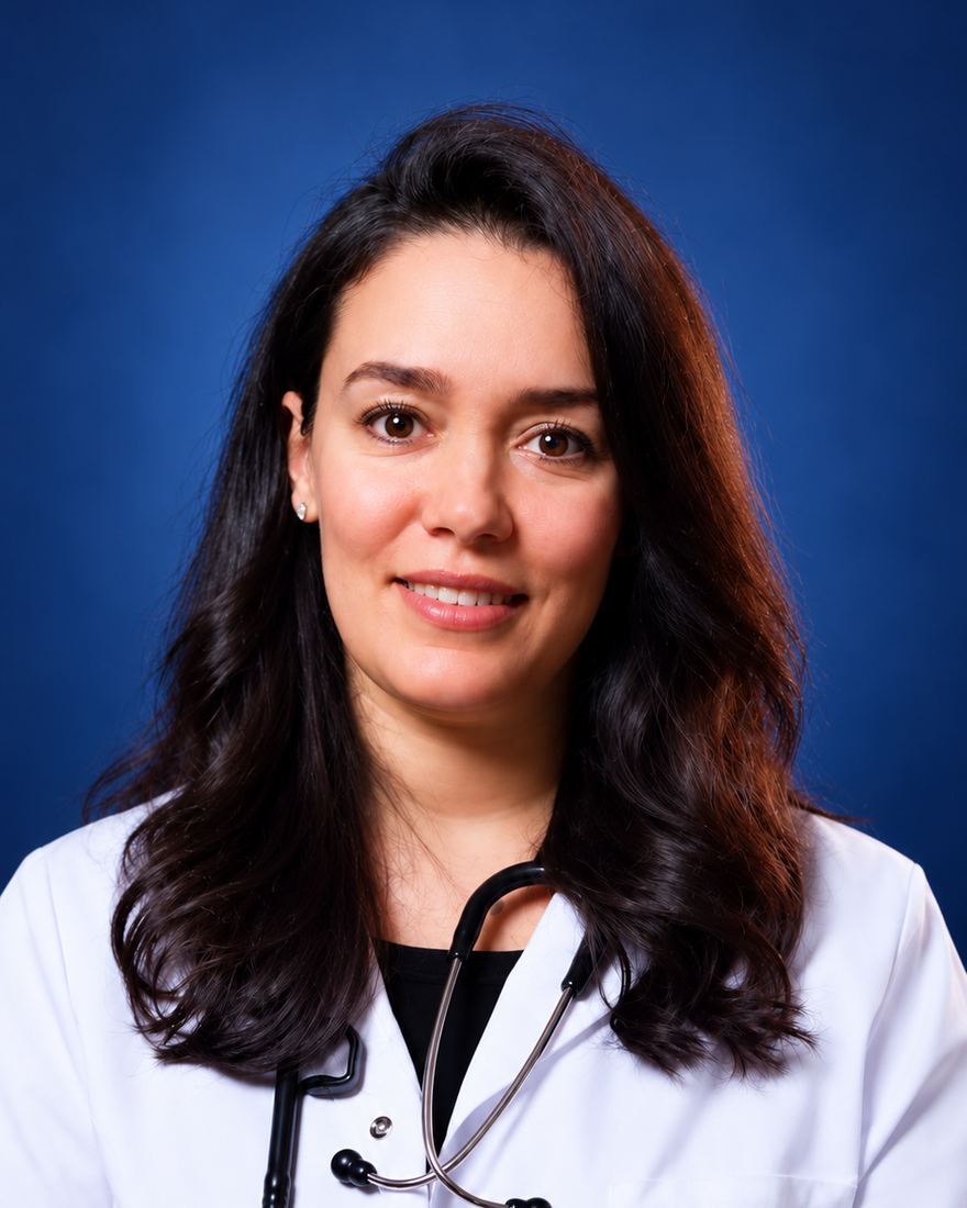 Portrait du Dr Sanaa Benhaourech, cardiologue